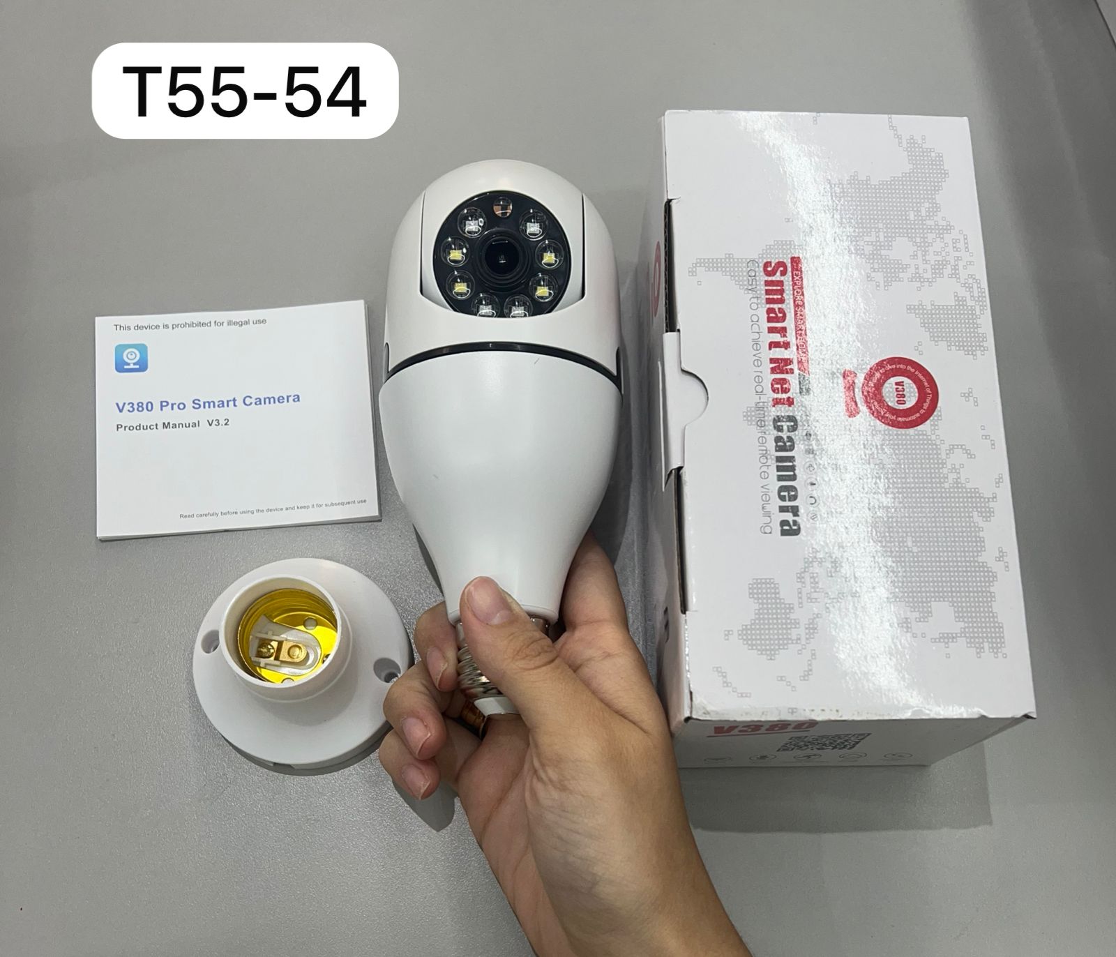 BOMBILLO CAMARA 360°
